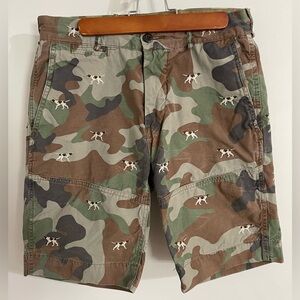 Camo Embroidered Ralph Lauren Shorts Men’s (30)
